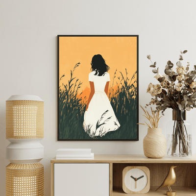 Chitran Girl in Golden Hour