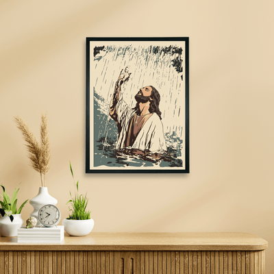 Chitran Jesus in Sacred Rain