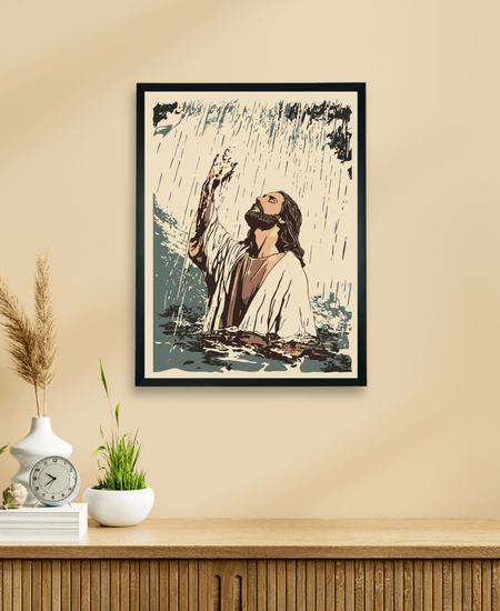 Chitran Jesus in Sacred Rain