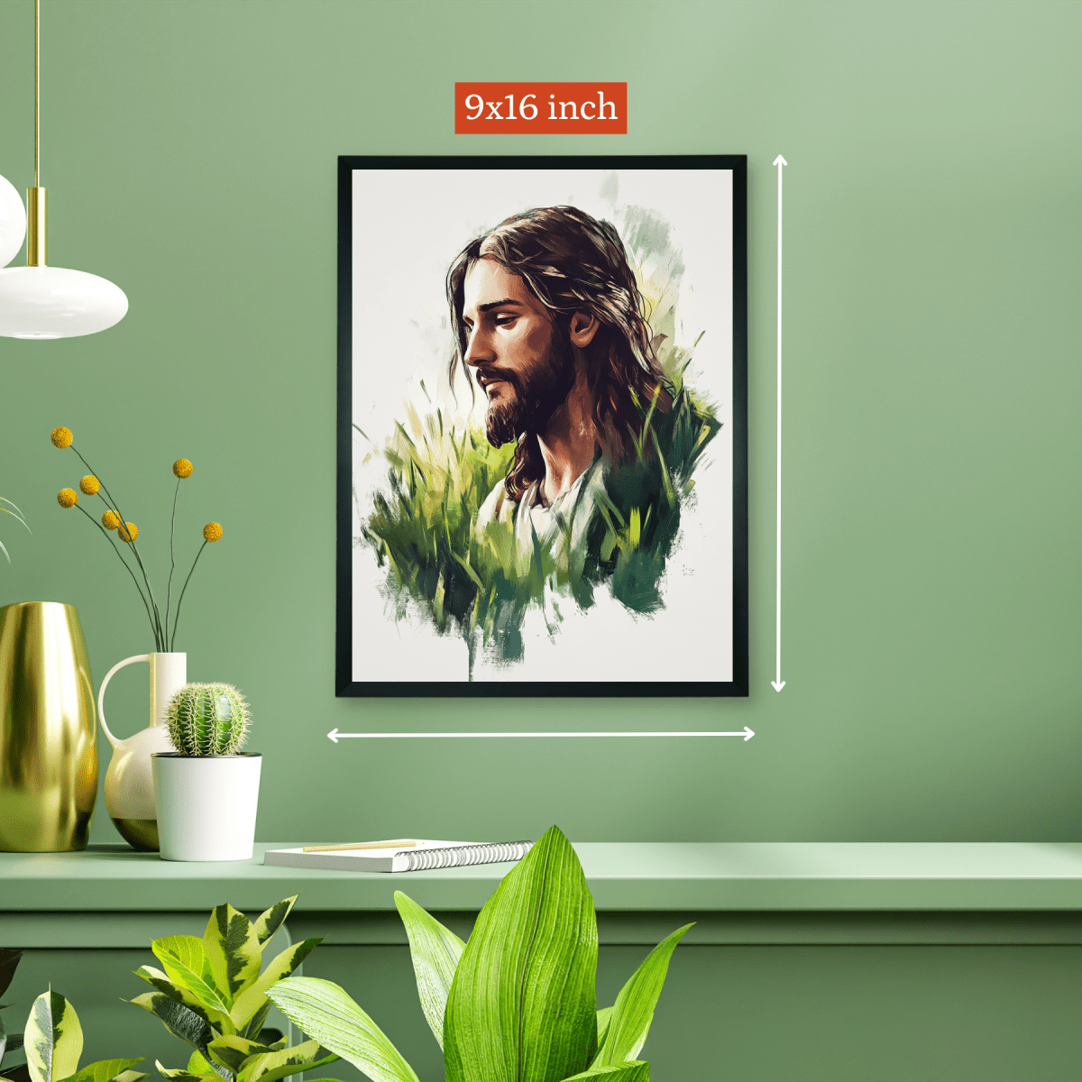 Chitran Jesus Portrait - Sowpeace - 