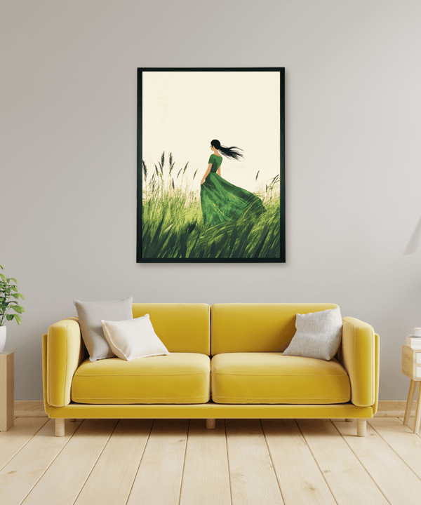Chitran Lady in Verdant Pastures — image 4