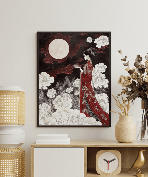 Chitran Moonlit Elegance in Bloom