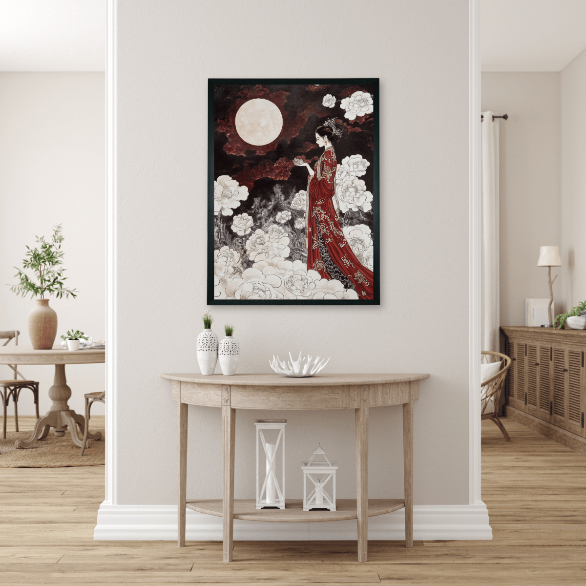 Chitran Moonlit Elegance in Bloom