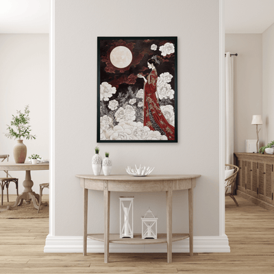 Chitran Moonlit Elegance in Bloom