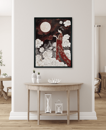 Chitran Moonlit Elegance in Bloom