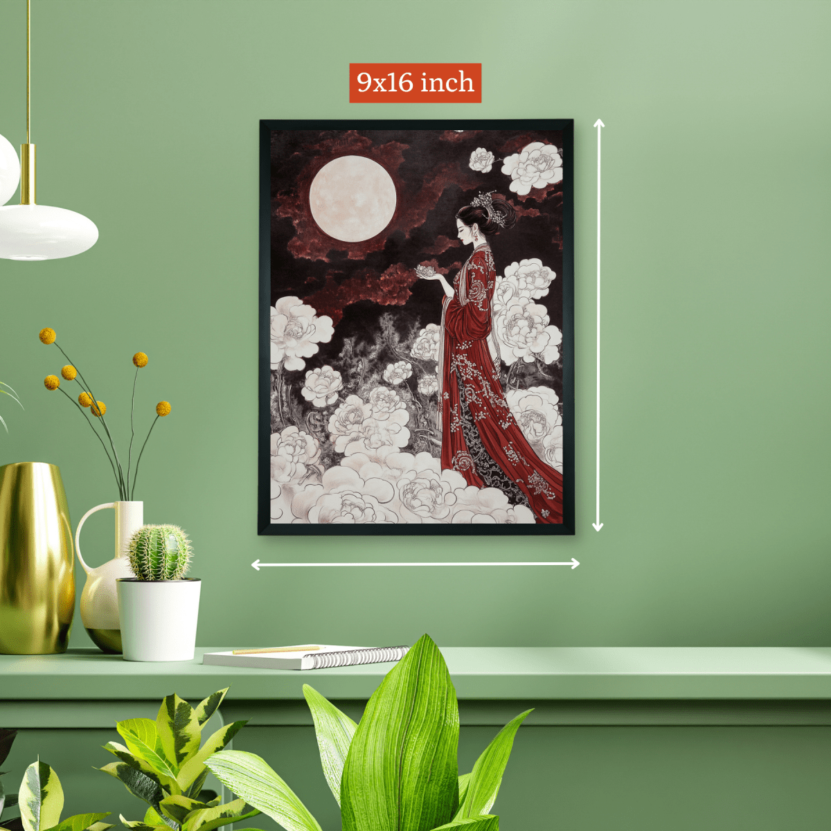 Chitran Moonlit Elegance in Bloom