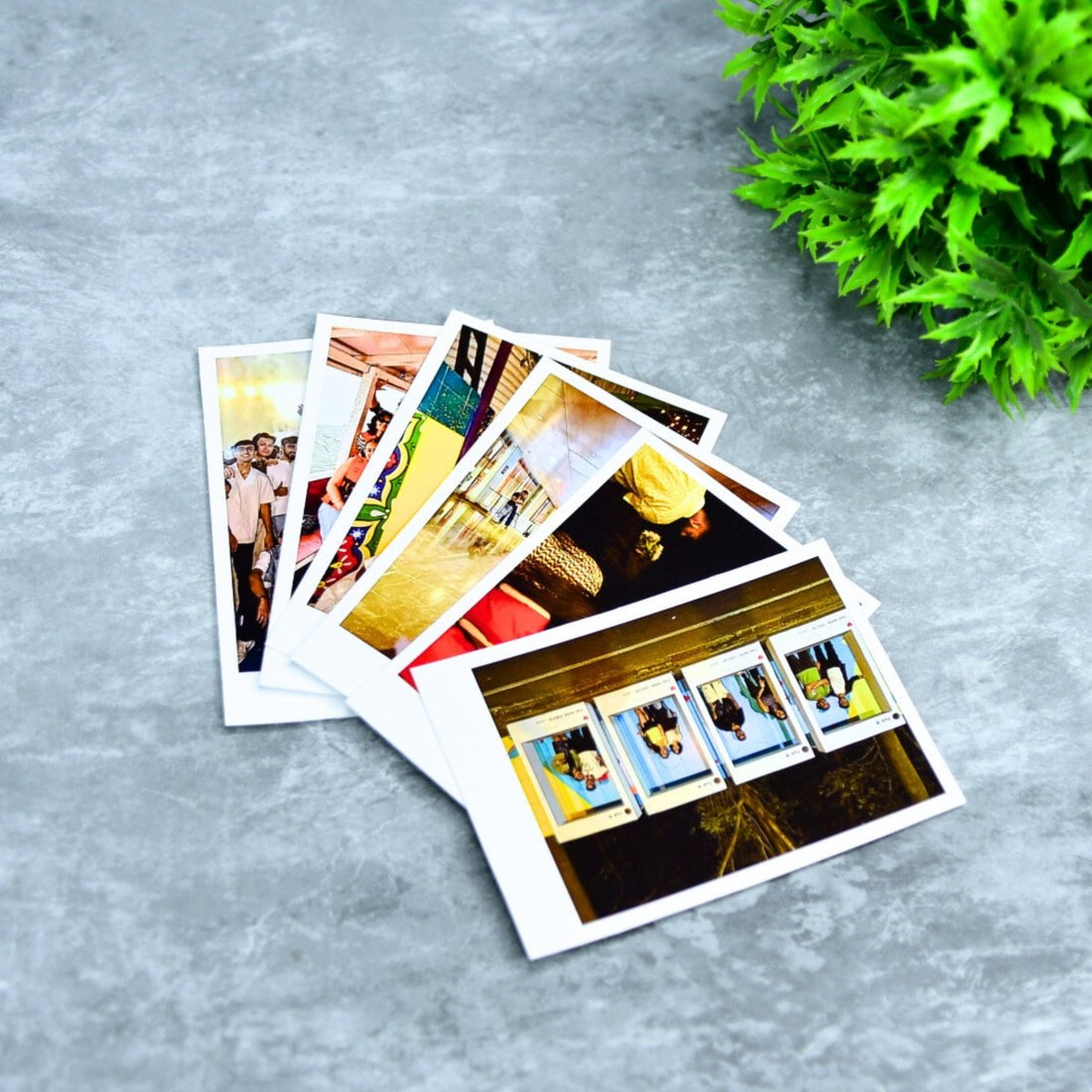 Custom Mini Photo Prints – Vintage - Style Glossy Personalized Pictures | 100mm x 75mm | 270gsm Paper | Retro Mini Prints for Gifts, Journals & Decor - Sowpeace - 