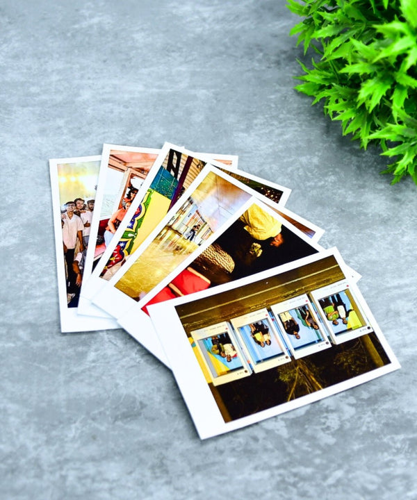 Custom Mini Photo Prints – Vintage-Style Glossy Personalized Pictures | 100mm x 75mm | 270gsm Paper | Retro Mini Prints for Gifts, Journals & Decor — main view