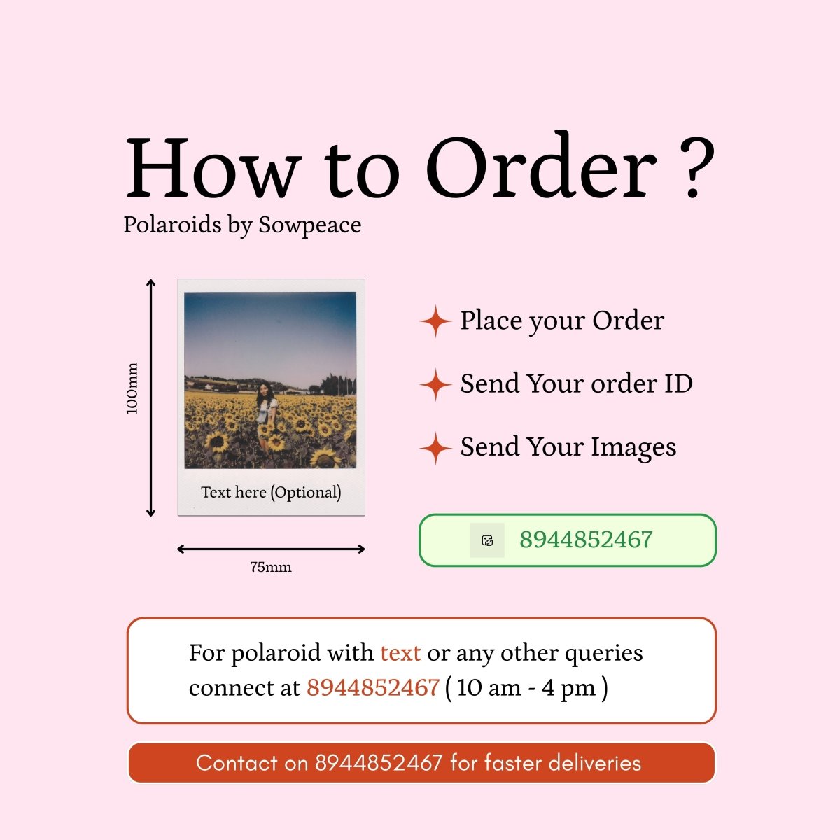 Custom Mini Photo Prints – Vintage - Style Glossy Personalized Pictures | 100mm x 75mm | 270gsm Paper | Retro Mini Prints for Gifts, Journals & Decor - Sowpeace - 