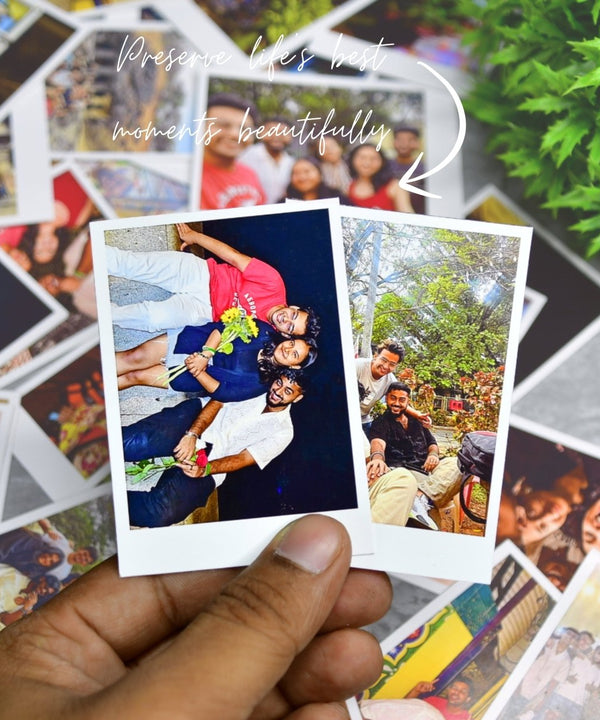 Custom Mini Photo Prints – Vintage-Style Glossy Personalized Pictures | 100mm x 75mm | 270gsm Paper | Retro Mini Prints for Gifts, Journals & Decor — image 3