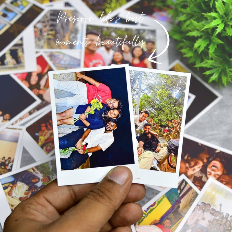 Custom Mini Photo Prints – Vintage-Style Glossy Personalized Pictures | 100mm x 75mm | 270gsm Paper | Retro Mini Prints for Gifts, Journals & Decor – view 3
