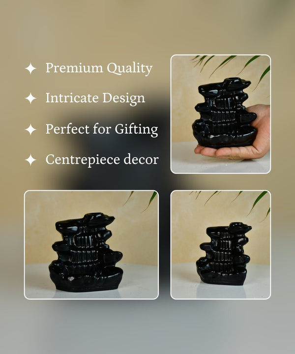 Design Smoke Fountain by Sowpeace - Beautiful Resin Showpiece for Home Decor — image 3