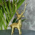 Dhokra Deer Brass Tabletop - Dhokra - Sowpeace - Animal - Dokra