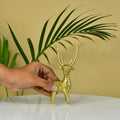 Dhokra Deer Brass Tabletop - Dhokra - Sowpeace - Animal - Dokra