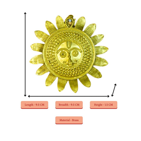 Vastu Principles for Dhokra Sunplate: Artisan Brass Tabletop Elegance for Home Decor