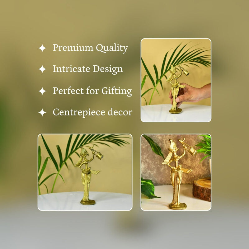 Dokra Boul: Brass Tabletop Art Decor – view 3