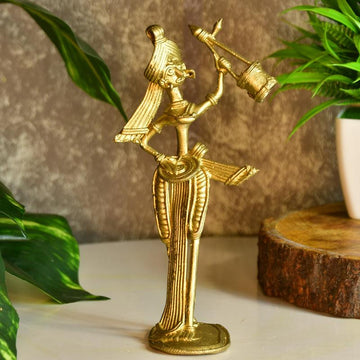 Dokra Boul: Brass Tabletop Art Decor - Dhokra - Sowpeace - Dhokra tabletop - Dokra