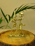 Dokra Couple: Brass Tabletop Artistry Decor - Sowpeace - Dokra Couple: Brass Tabletop Artistry Decor - Dok - DKL - BR - TT - Sowpeace