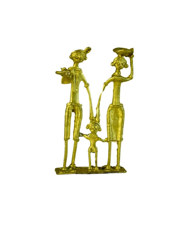 Dokra Family T1: Handcrafted Brass Tabletop Decor Masterpiece — image 7