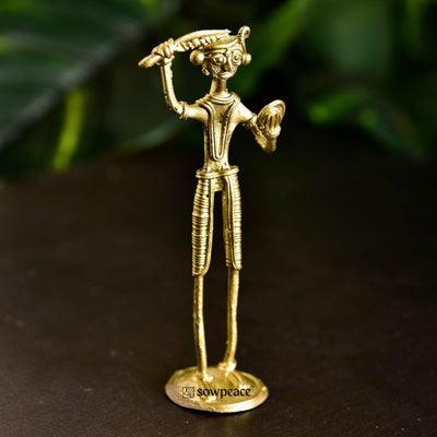 Dokra Farmer Solo T2: Brass Tabletop Elegance