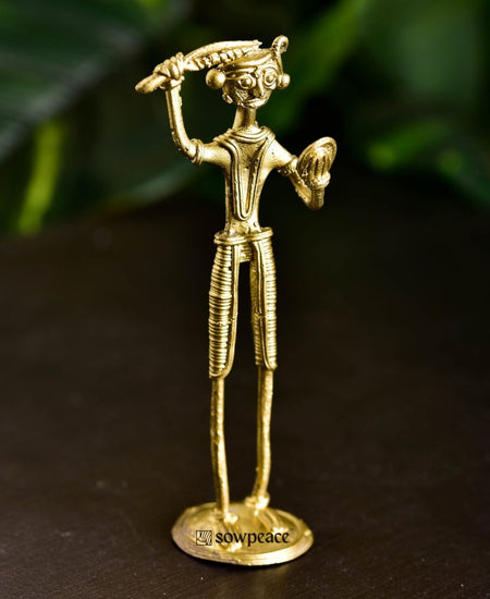 Dokra Farmer Solo T2: Brass Tabletop Elegance