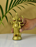 Dokra Ganesh: Brass Tabletop Masterpiece for Unique Home Decor - Sowpeace - Dokra Ganesh: Brass Tabletop Masterpiece for Unique Home Decor - Dok - DGN - BR - TT - Sowpeace