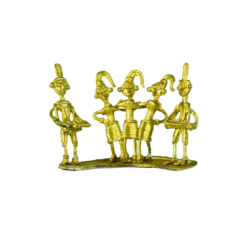Dokra Orchestra: Brass Tabletop Masterpiece for Unique Home Decor – view 7
