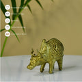 Dokra Ox: Brass Tabletop Masterpiece for Unique Home Decor - Dhokra - Sowpeace - Animal - Dhokra tabletop