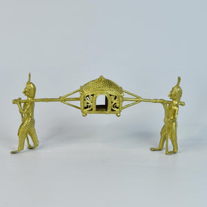 Dokra Palki: Brass Tabletop Elegance Decor - Sowpeace - Dokra Palki: Brass Tabletop Elegance Decor - Dok - DPK - BR - TT - Sowpeace