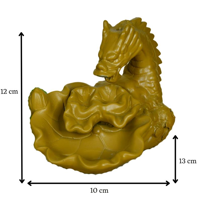 Dragon Smoke Fountain by Sowpeace - Beautiful Resin Showpiece for Home Decor - Decor - Sowpeace - 