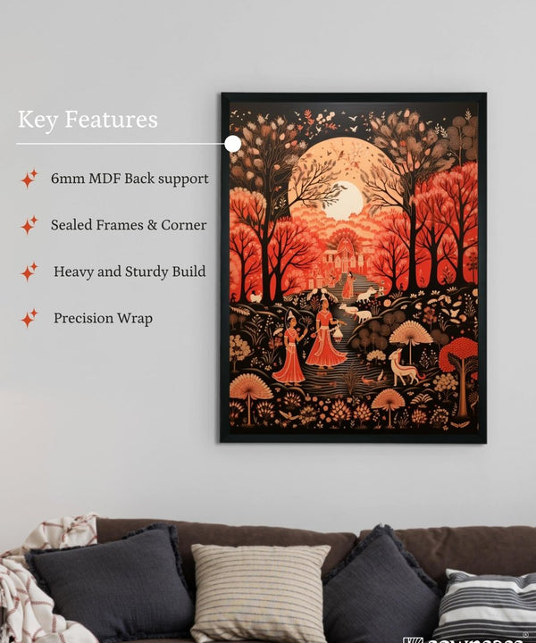 Find Your Rural Harmony: Sowpeace Handcrafted Canvas Prints – Premium Indian-Inspired Art for Elegant Home Decor — image 6