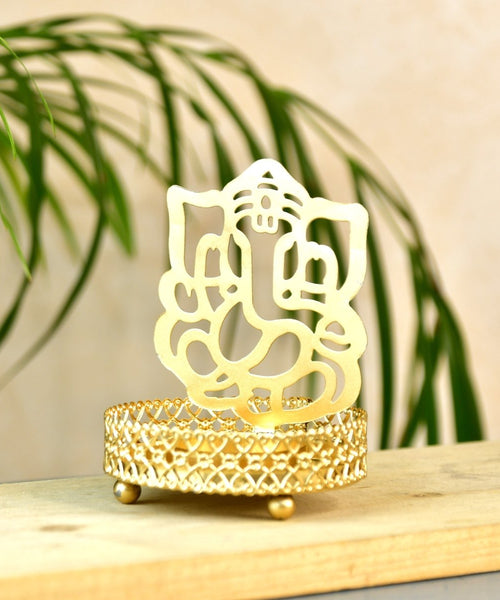 Ganesh Shadow Art - Mordern Indian Decor by Sowpeace