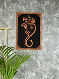 Handcrafted Abstract terracotta Ganesh Wall Art: Unique Home Decor - Sowpeace - Handcrafted Abstract terracotta Ganesh Wall Art: Unique Home Decor - Terr - WART - SANJ - LGNS - Sowpeace