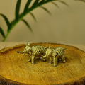 Handcrafted Brass Dhokra Elephant Tabletop Decor: Artisan Elegance for Home. - Dhokra - Sowpeace - Animal - Dhokra tabletop