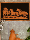 Handcrafted Terracotta Running Horse Wall Art Décor - Sowpeace - Handcrafted Terracotta Running Horse Wall Art Décor - Terr - WART - SANJ - RNHR - Sowpeace