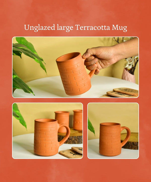 Large Unglazed Mocktail Cup: Versatile Elegance for Home and Kitchen Decor — image 4