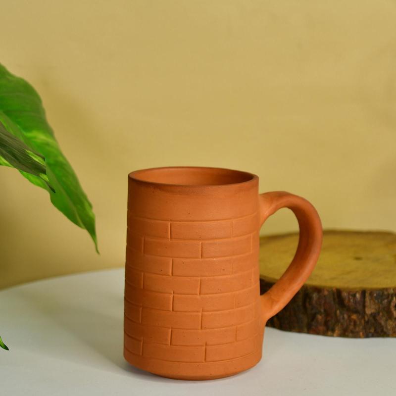 Large Unglazed Mocktail Cup: Versatile Elegance for Home and Kitchen Decor