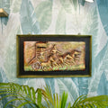 Mahabharata Warriors' Celestial Chariot - Sowpeace - Terracotta Wall Decor - Wall Decor