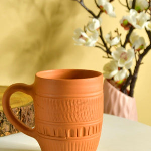 Rustic Terracotta Coffee Mug: Home Decor & Kitchen Delight - Utensils - Sowpeace - Rustic Terracotta Coffee Mug: Home Decor & Kitchen Delight - Terr - Uten - Terr - CMUGC2 - Sowpeace