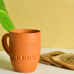 Rustic Terracotta Coffee Mug: Home Decor & Kitchen Delight - Utensils - Sowpeace - Rustic Terracotta Coffee Mug: Home Decor & Kitchen Delight - Terr - Uten - Terr - CMUGC2 - Sowpeace