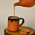 Sculpted Terracotta Coffee Mug: Stylish Functionality - Sowpeace - New Arrivals - Terracotta Coffee mug