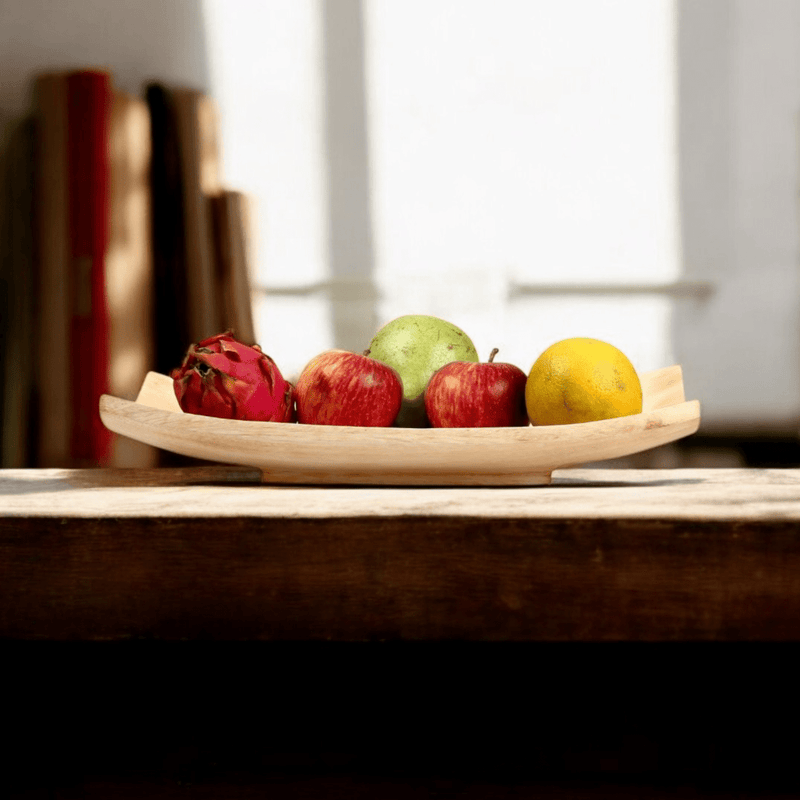 Sowpeace 14-Inch Elegant Acacia Wood Tray – view 3