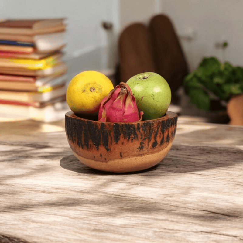 Sowpeace 8-Inch Traditional Acacia Wood Round Bowl – view 3