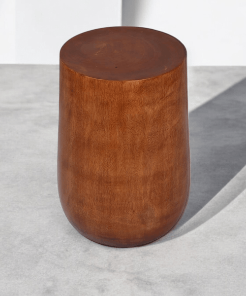 Sowpeace Acacia Wood Artisan Sitting Stool