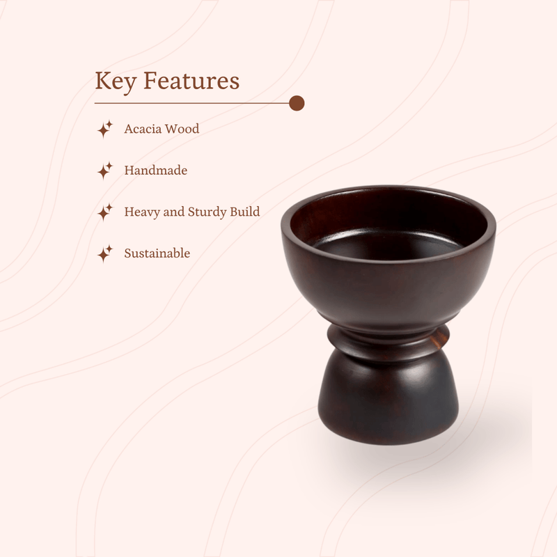 Sowpeace Acacia Wood Multipurpose Decor Bowl – view 2