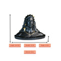 Sowpeace Adiyogi Shiva Statue 5 Inch | Black Idol for Meditation, Home Décor & Spiritual Gift - Sowpeace - 
