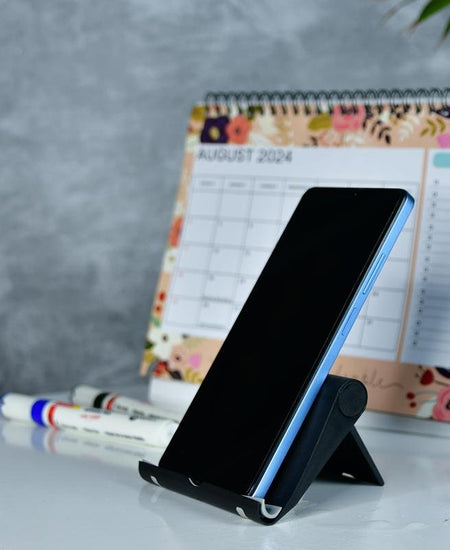 Sowpeace - Adjustable Black Tablet Stand | Trendy Desk Accessory