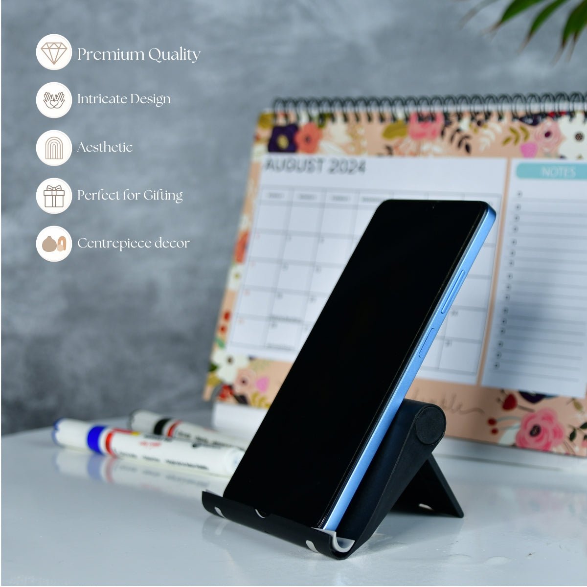 Sowpeace - Adjustable Black Tablet Stand | Trendy Desk Accessory - Decor - Sowpeace - 