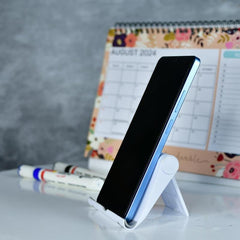 Sowpeace - Adjustable White Tablet Stand | Trendy Desk Accessory - Additional View