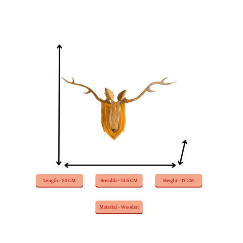 Vastu Principles for Sowpeace Artisan Wooden Deer Head: Exquisite Home Decor